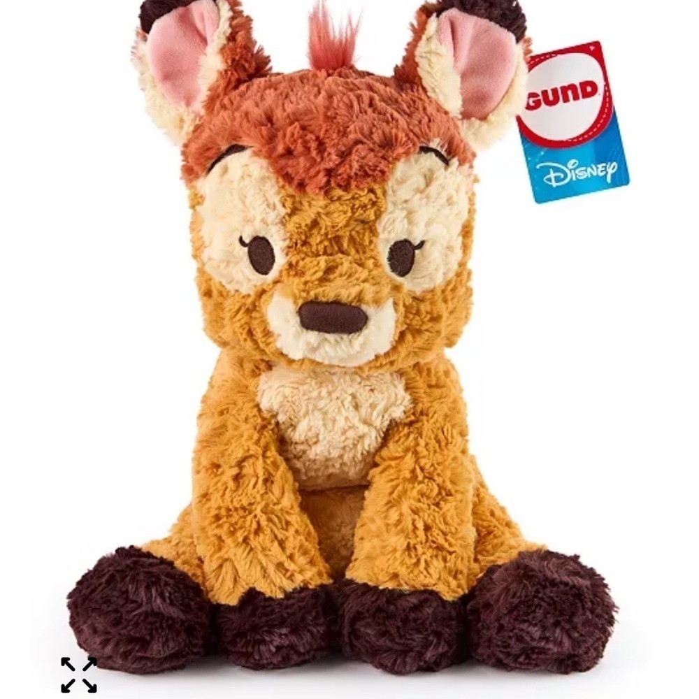Disney Gund Official Bambi Plush Cozys Collection Deer Stuffed Animal NEW